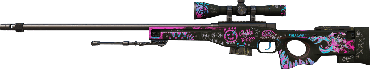 Preview image 1 of AWP | 狂熱夢魘 (輕微磨損)