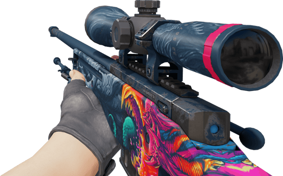 Preview image 3 of AWP | 暴怒野兽 (略有磨损)