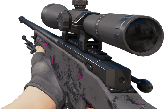Preview image 3 of AWP | Pink DDPAT (Battle-Scarred)