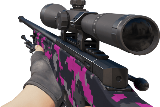 Preview image 3 of AWP | Pink DDPAT (มีรอยถลอกเล็กน้อย)