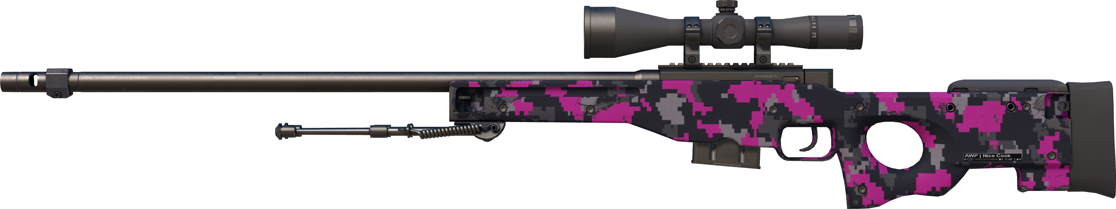 AWP | Pink DDPAT (Minimal Wear)