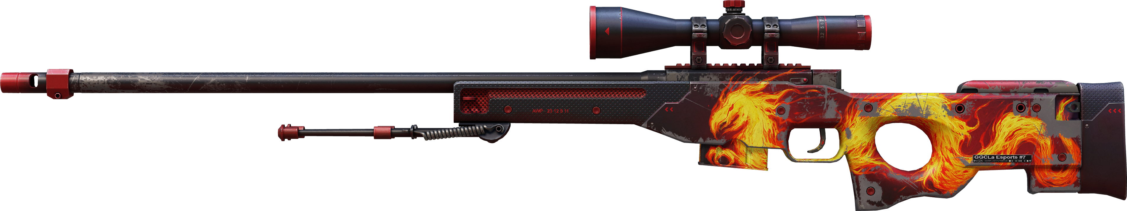 AWP | Wildfire (Well-Worn)