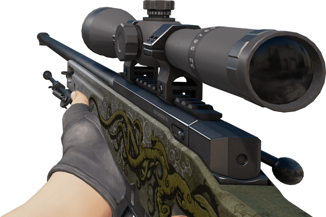 Preview image 3 of AWP | Worm God (Well-Worn)