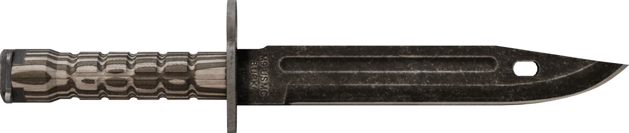 Preview image 1 of ★ Bajonett | Schwarz laminiert (Kampfspuren)