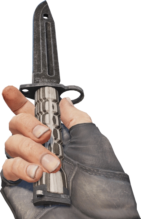 Preview image 3 of ★ 刺刀 | 黑色层压板 (久经沙场)