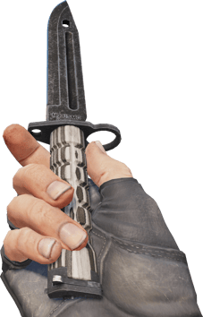 Preview image 3 of ★ Bajonett | Schwarz laminiert (Minimale Gebrauchsspuren)