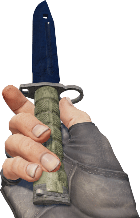 Preview image 3 of ★ Bayonet | Mavi Çelik (Az Aşınmış)