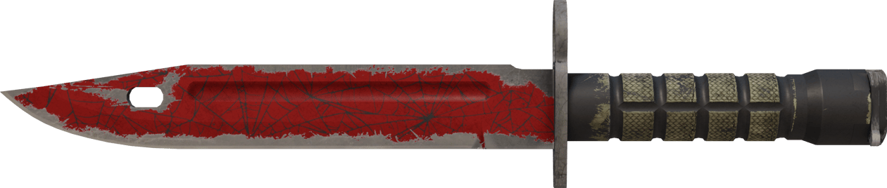 Preview image 2 of ★ Bayonet | Crimson Web (Well-Worn)
