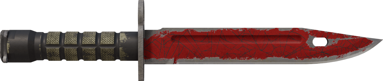 Preview image 1 of ★ Bayonet | Crimson Web (Well-Worn)