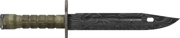 ★ Bagnet | Stal damasceńska (po ciężkich walkach)