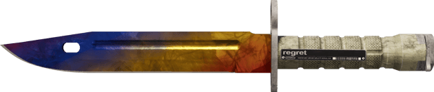 Preview image 2 of ★ Bayonet | Marble Fade (FN - Mới cứng)