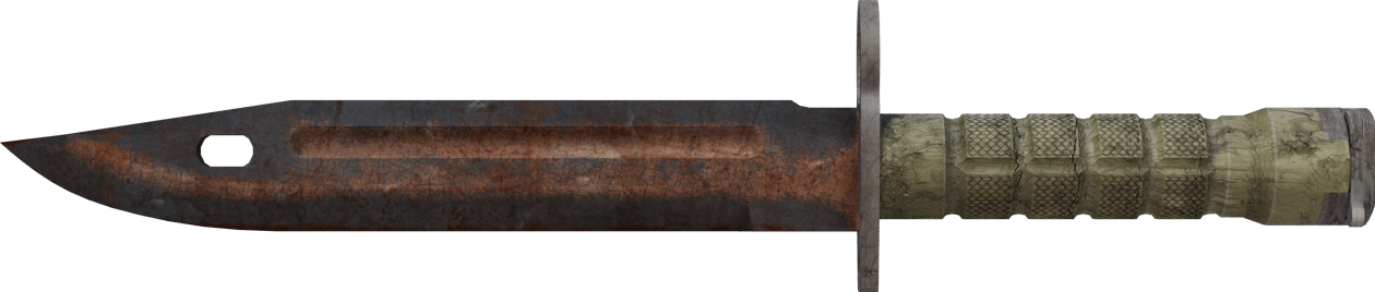 Preview image 2 of ★ Bayonet | Rust Coat (Battle-Scarred)