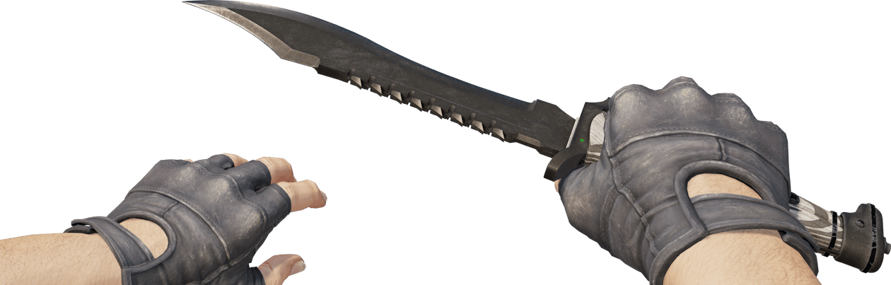 Preview image 4 of ★ 보위 칼 | 검은 합판 (전투로 닳고 닳은)