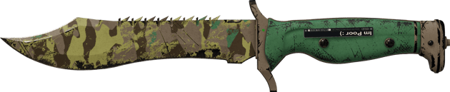 Preview image 2 of ★ Couteau Bowie | Forêt boréale (Usée)