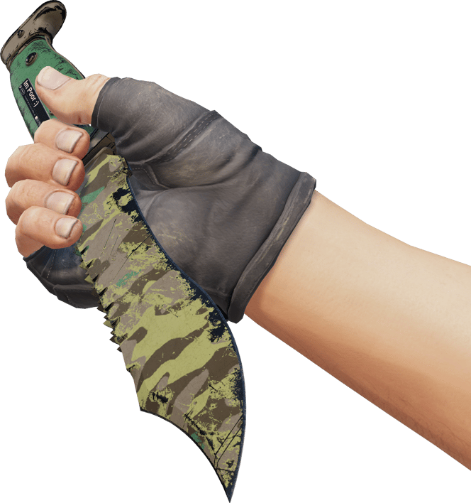 Preview image 3 of ★ Couteau Bowie | Forêt boréale (Usée)