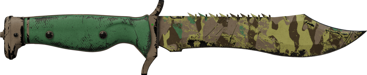 Preview image 1 of ★ Couteau Bowie | Forêt boréale (Usée)