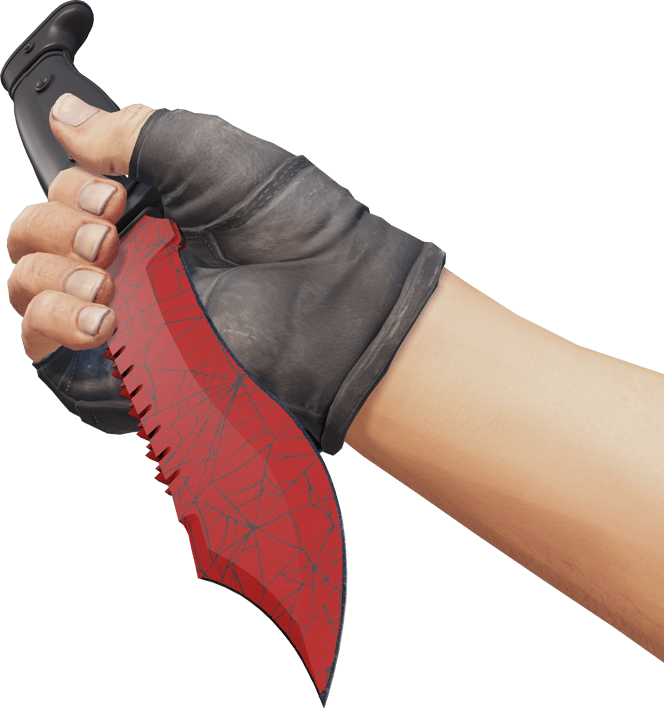 Preview image 3 of ★ Bowie Knife | Crimson Web (Minimal Wear)