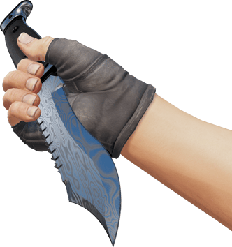 Preview image 3 of ★ Cuchillo Bowie | Acero de damasco (Casi nuevo)