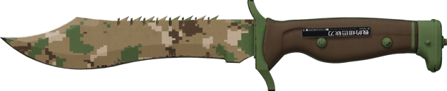 Preview image 2 of ★ Coltello Bowie | Forest DDPAT (Testato sul campo)