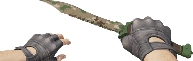 Preview image 4 of ★ Coltello Bowie | Forest DDPAT (Testato sul campo)