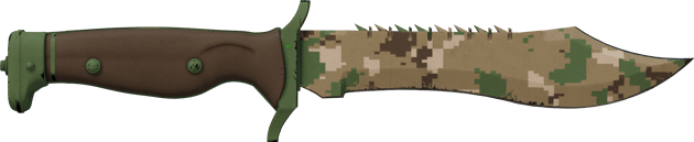 ★ Coltello Bowie | Forest DDPAT (Testato sul campo)