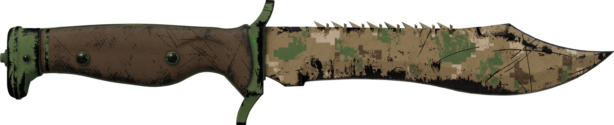 Preview image 1 of ★ Bowie Bıçağı | Orman DDPAT (Eskimiş)