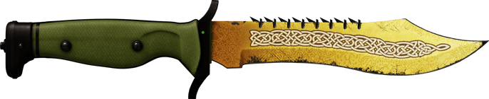 ★ Bowie ナイフ | Lore (戦いで傷ついた)