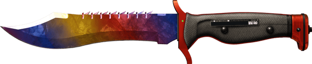 Preview image 2 of ★ Nóż Bowie | Marmurkowy gradient (prosto z fabryki)