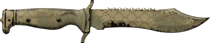 ★ Faca Bowie | Safari Mesh (Com Muito Uso)