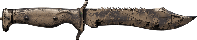 ★ Bowiemesser | Versengt (Kampfspuren)