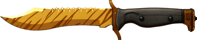 Preview image 2 of ★ Faca Bowie | Tiger Tooth (Com Pouco Uso)