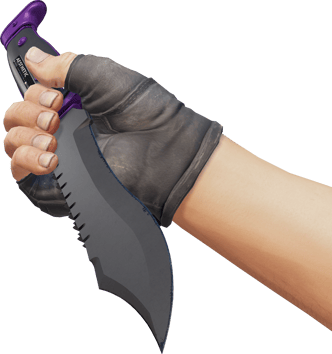 Preview image 3 of ★ Cuchillo Bowie | Ultravioleta (Algo desgastado)