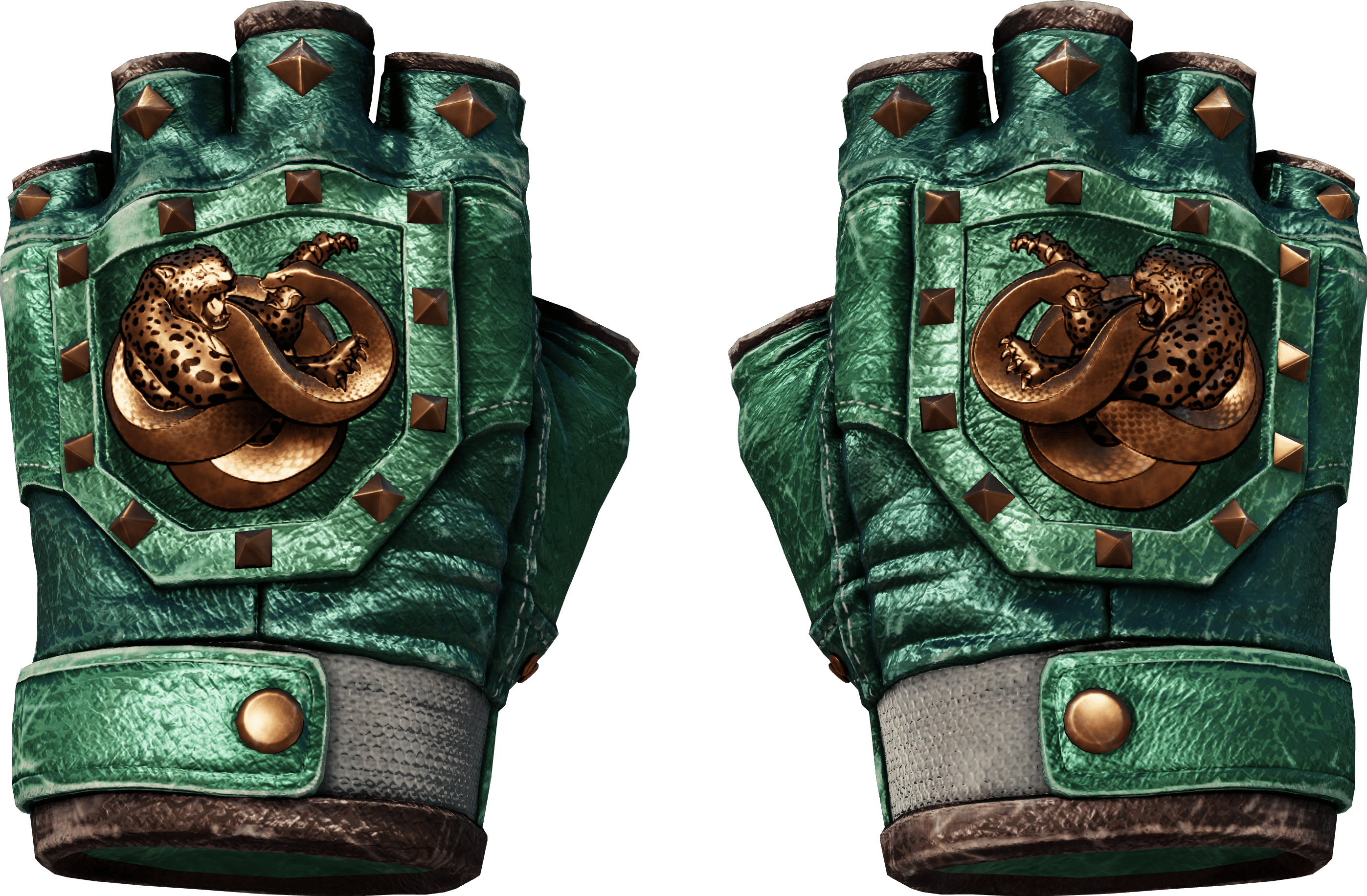 ★ Broken Fang Gloves | Jade (Well-Worn)
