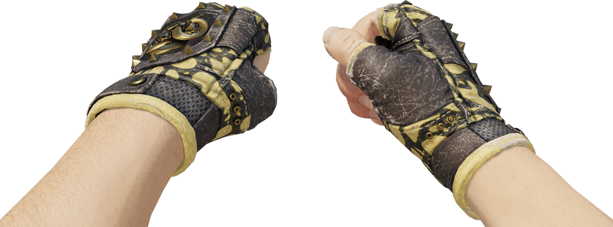 Preview image 3 of ★ Rękawice Broken Fang | Żółtopasy (po ciężkich walkach)