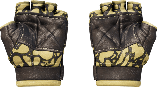 Preview image 2 of ★ Guantes Broken Fang | Con bandas amarillas (Algo desgastado)