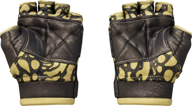 Preview image 2 of ★ Guantes Broken Fang | Con bandas amarillas (Casi nuevo)