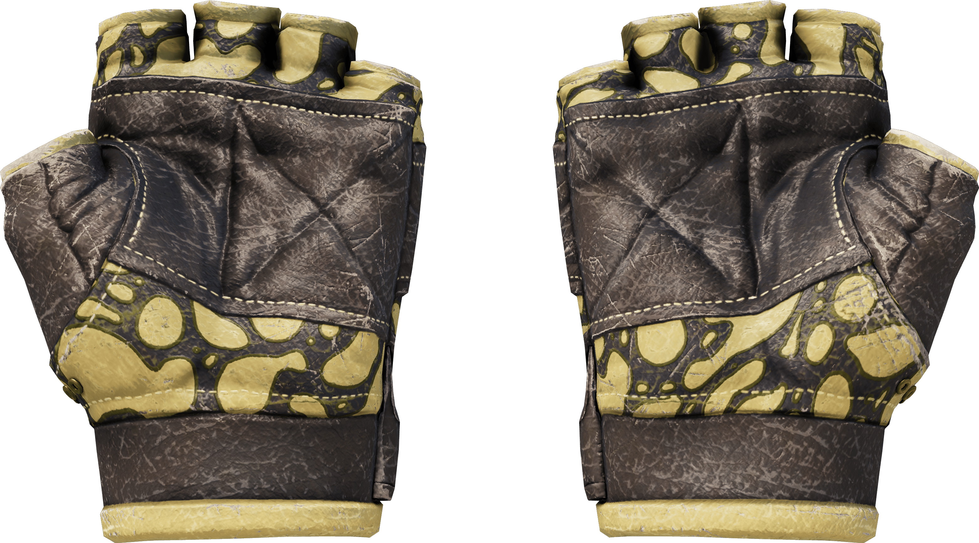 Preview image 2 of ★ Broken Fang Gloves | Yellow-banded (Well-Worn)