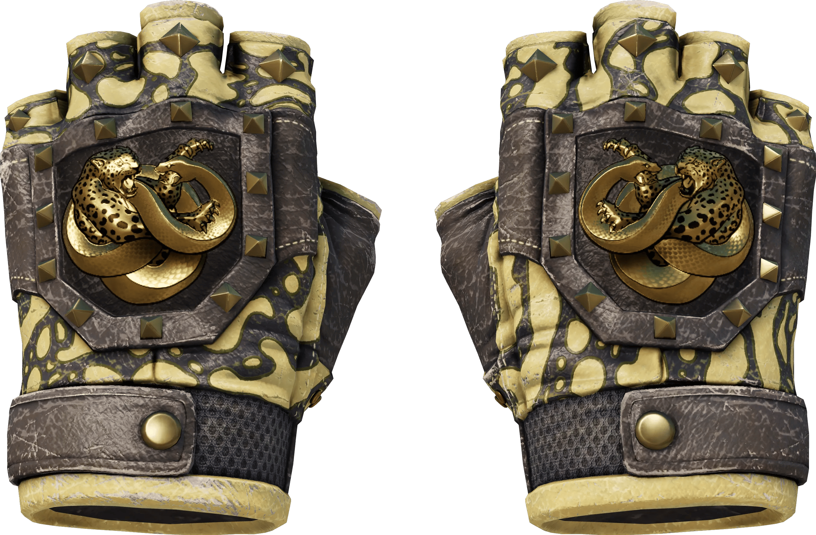 Preview image 1 of ★ Broken Fang Gloves | Yellow-banded (Well-Worn)