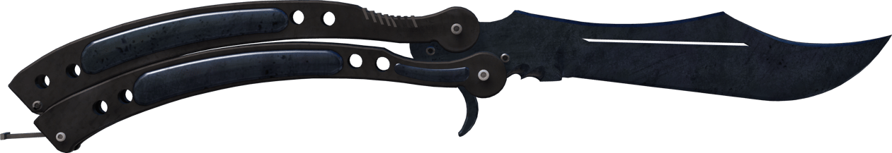 Preview image 1 of ★ Butterfly Knife | Blue Steel (Field-Tested)