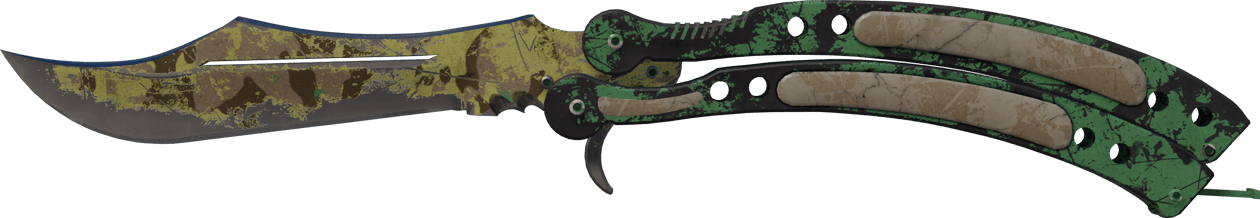 Preview image 2 of ★ 蝴蝶刀 | 北方森林 (战痕累累)