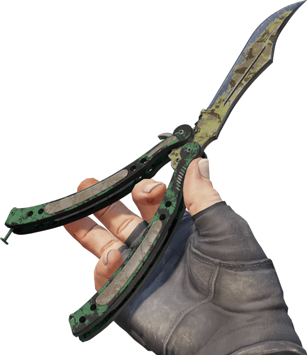 Preview image 3 of ★ 蝴蝶刀 | 北方森林 (战痕累累)