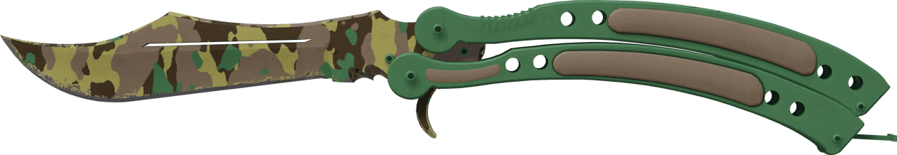 Preview image 2 of ★ 蝴蝶刀 | 北方森林 (久经沙场)