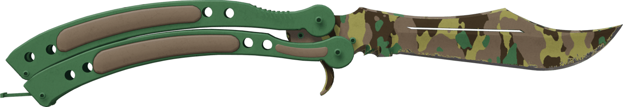 Preview image 1 of ★ 蝴蝶刀 | 北方森林 (久经沙场)