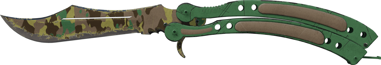 Preview image 2 of ★ 蝴蝶刀 | 北方森林 (破损不堪)