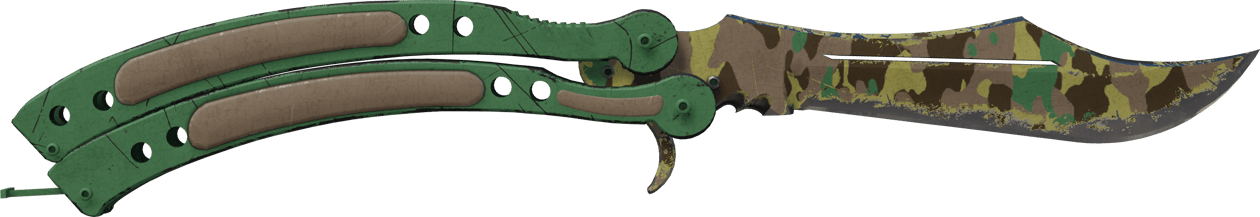 Preview image 1 of ★ 蝴蝶刀 | 北方森林 (破损不堪)