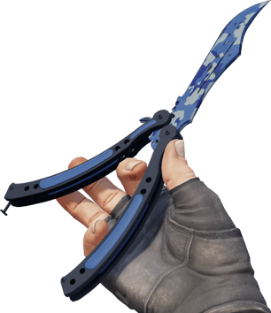 Preview image 3 of ★ Nóż motylkowy | Jasne wody (prosto z fabryki)