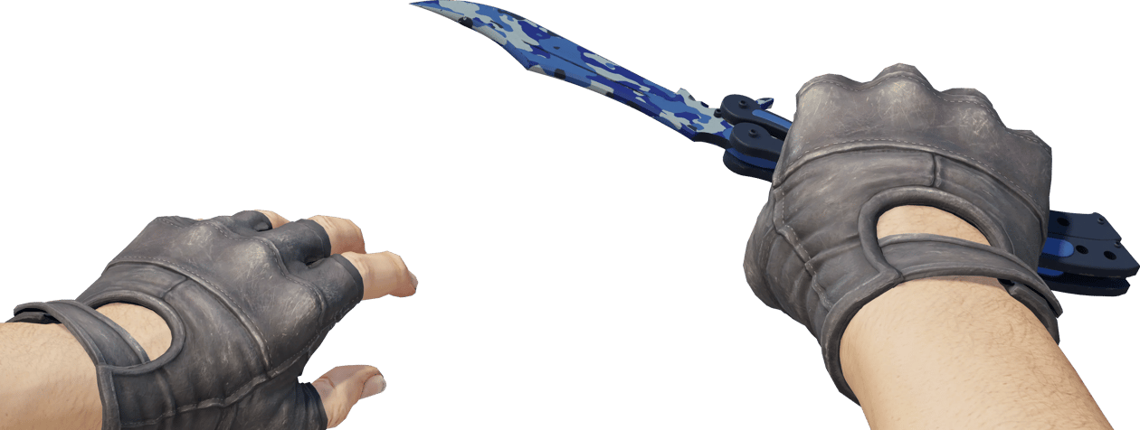 Preview image 4 of ★ Nóż motylkowy | Jasne wody (lekkie zużycie)