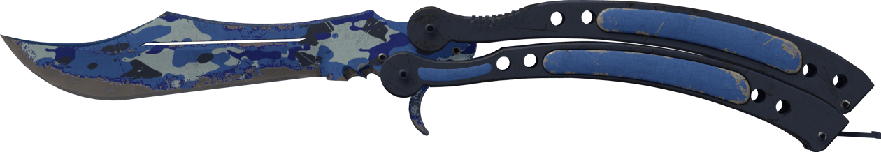 Preview image 2 of ★ Butterflymesser | Klares Wasser (Abgenutzt)