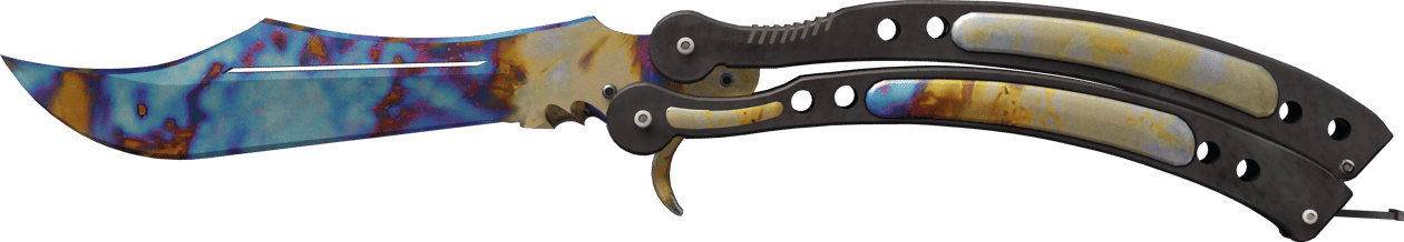 Preview image 2 of ★ バタフライナイフ | Case Hardened (実地試験済み)