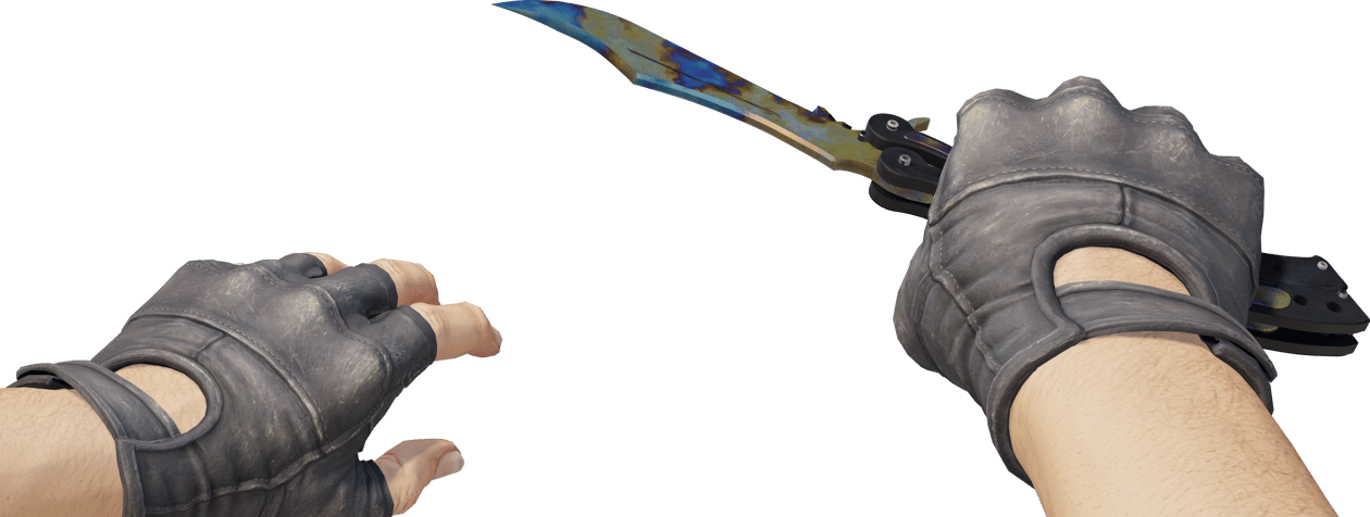 Preview image 4 of ★ 버터플라이 나이프 | 표면 경화 (꽤 닳은)